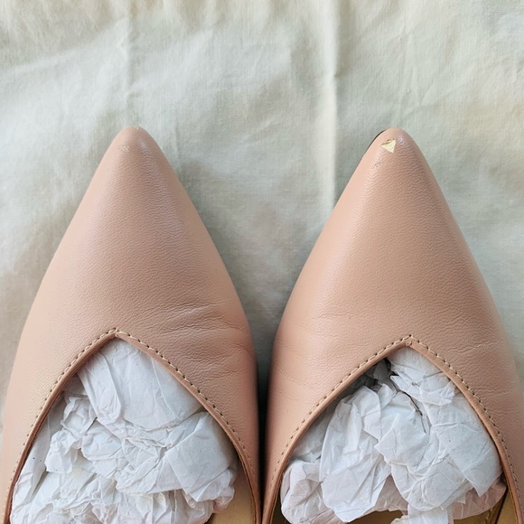 Massimo Dutti nude nappa leather ballerinas - Picture 4 of 4